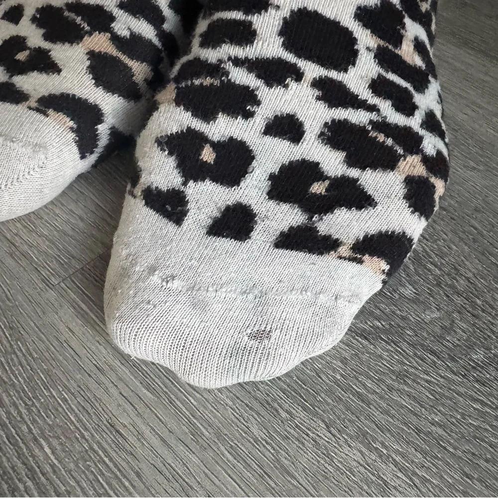 Happy Socks Leopard Print Calf Socks